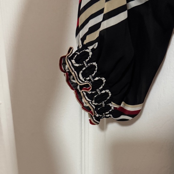 Y2K Sheer Silk Top - Picture 4 of 5